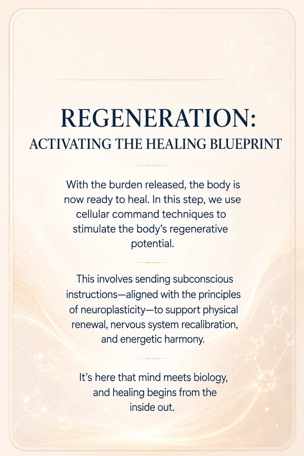 Regeneration